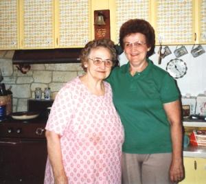 Grandma Losch and Aunt Doll