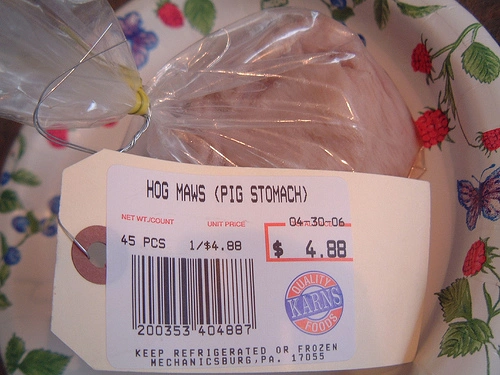Pig Stomach, a.k.a. Hog Maw